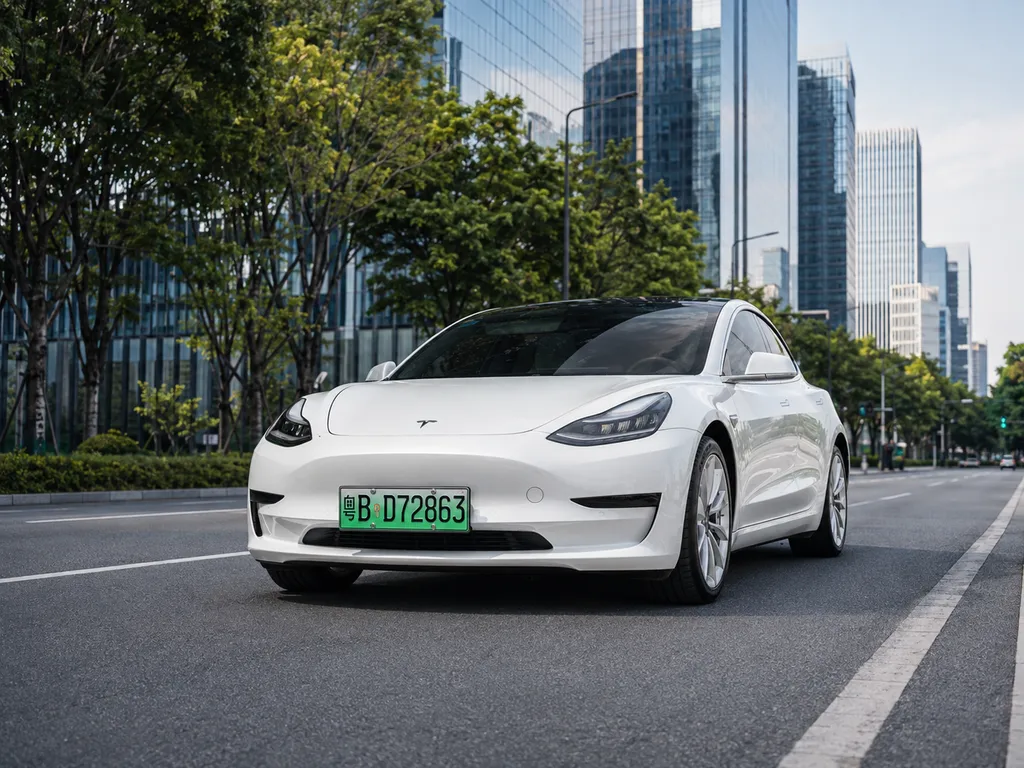 New electric sedan from China available for wholesale export