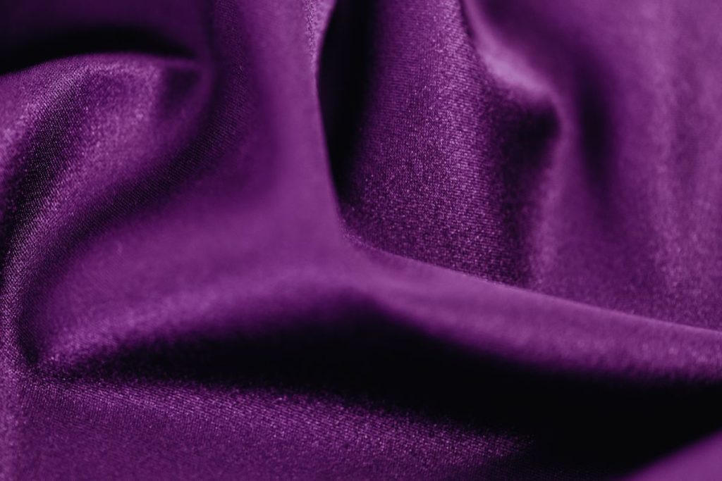Velvet upholstery fabric close up